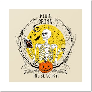 Read, Drink and be Scary Posters and Art